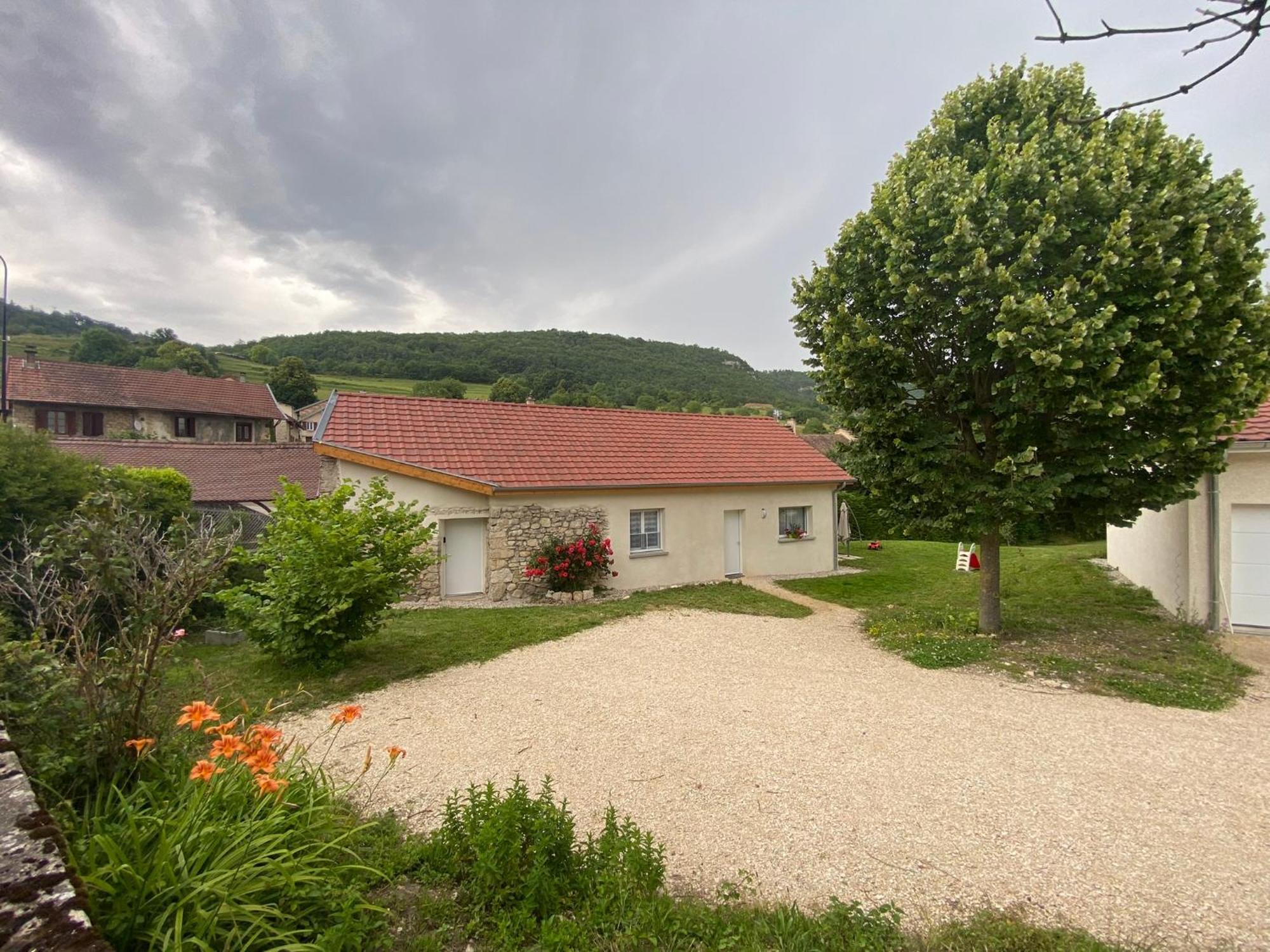 Au Moryllon Villa Lompnas Exteriör bild